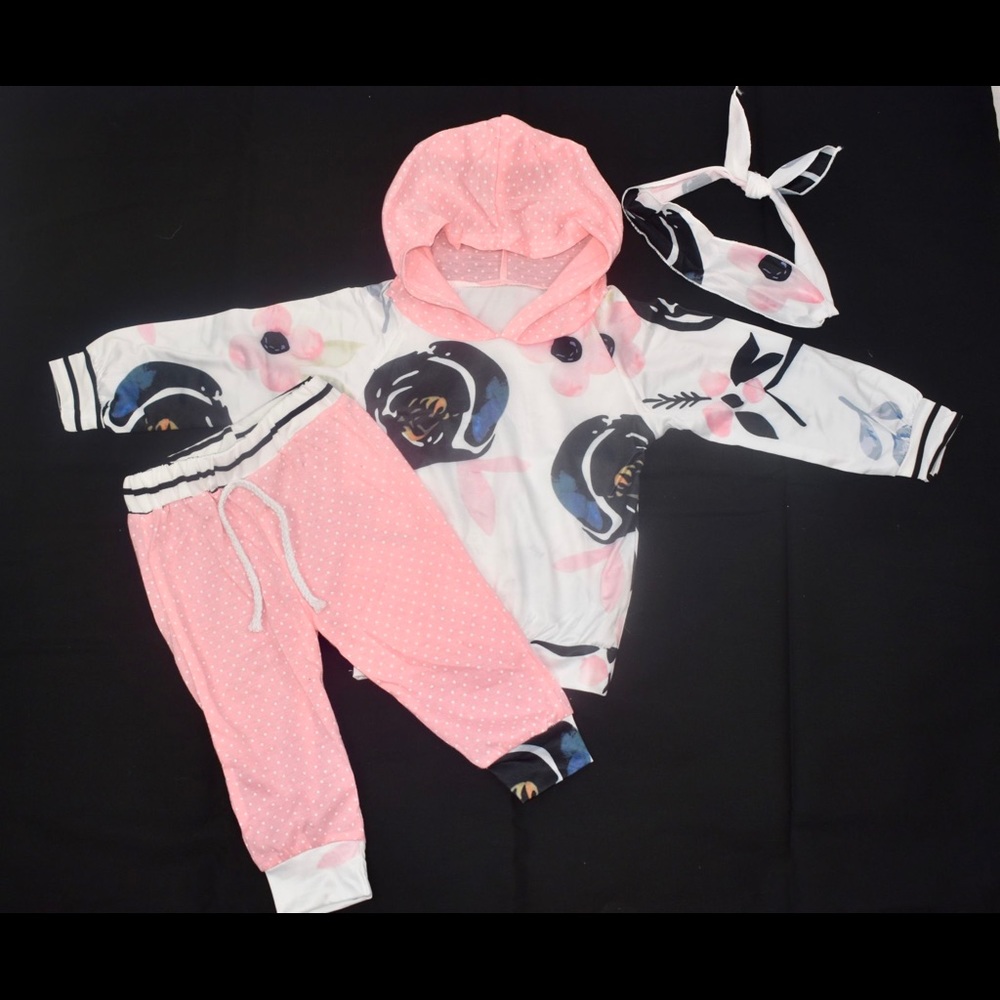 Pink toddler outfit!